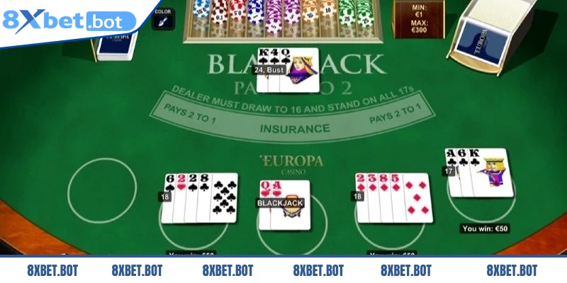 Cách cược bài Blackjack cho người mới tham gia lần đầu