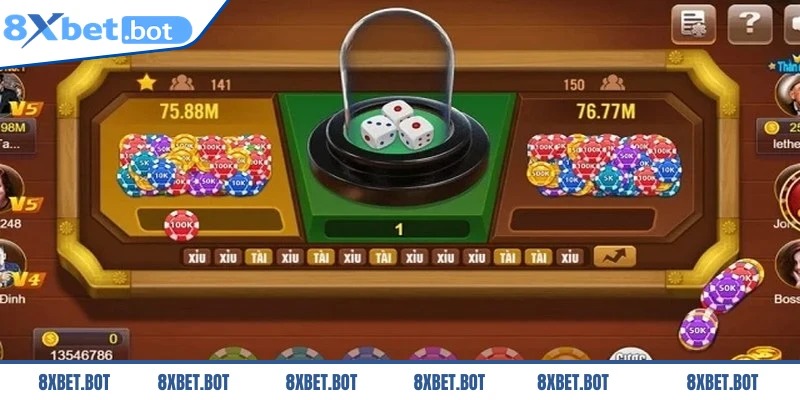 Tài xỉu là một trong những trò chơi cá cược được nhiều người yêu thích