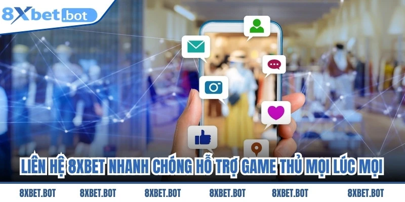 Liên hệ 8XBET nhanh chóng qua email để được trao đổi các vấn đề cụ thể