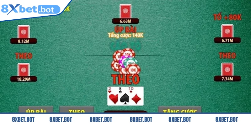 Các lựa chọn phổ biến trong luật đánh bài Cào 