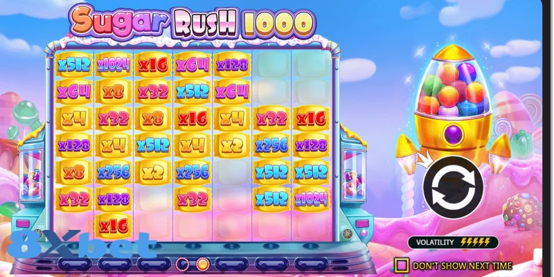 Trải nghiệm Sugar Rush 1000 tại 8XBET ngay